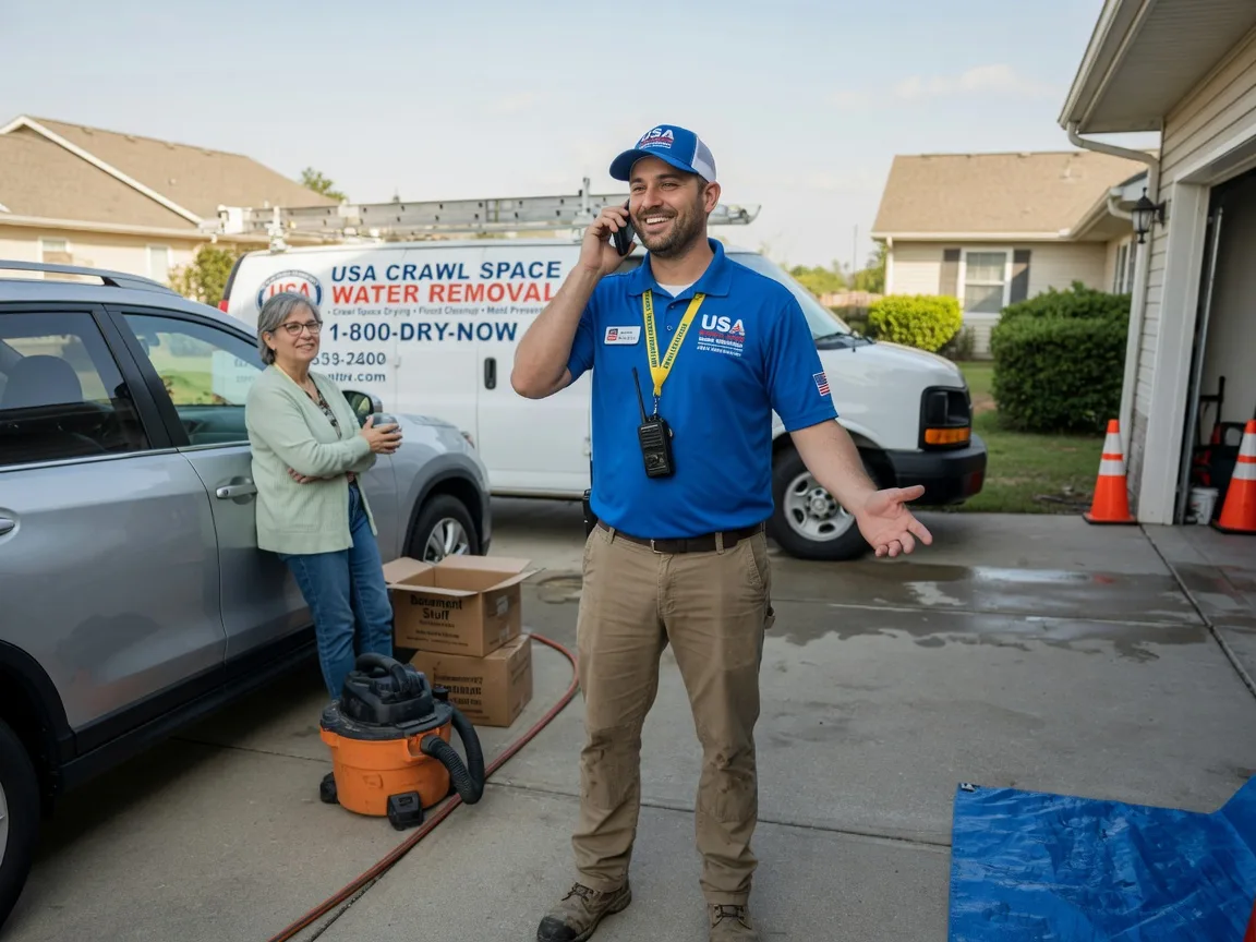 Crawl Space Water Removal Collinsville, TX FAQs